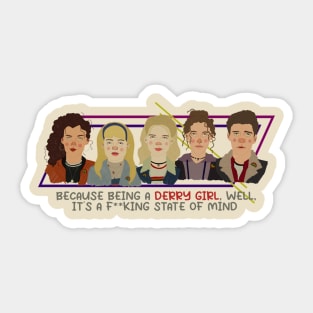 Derry Girls New Design Sticker